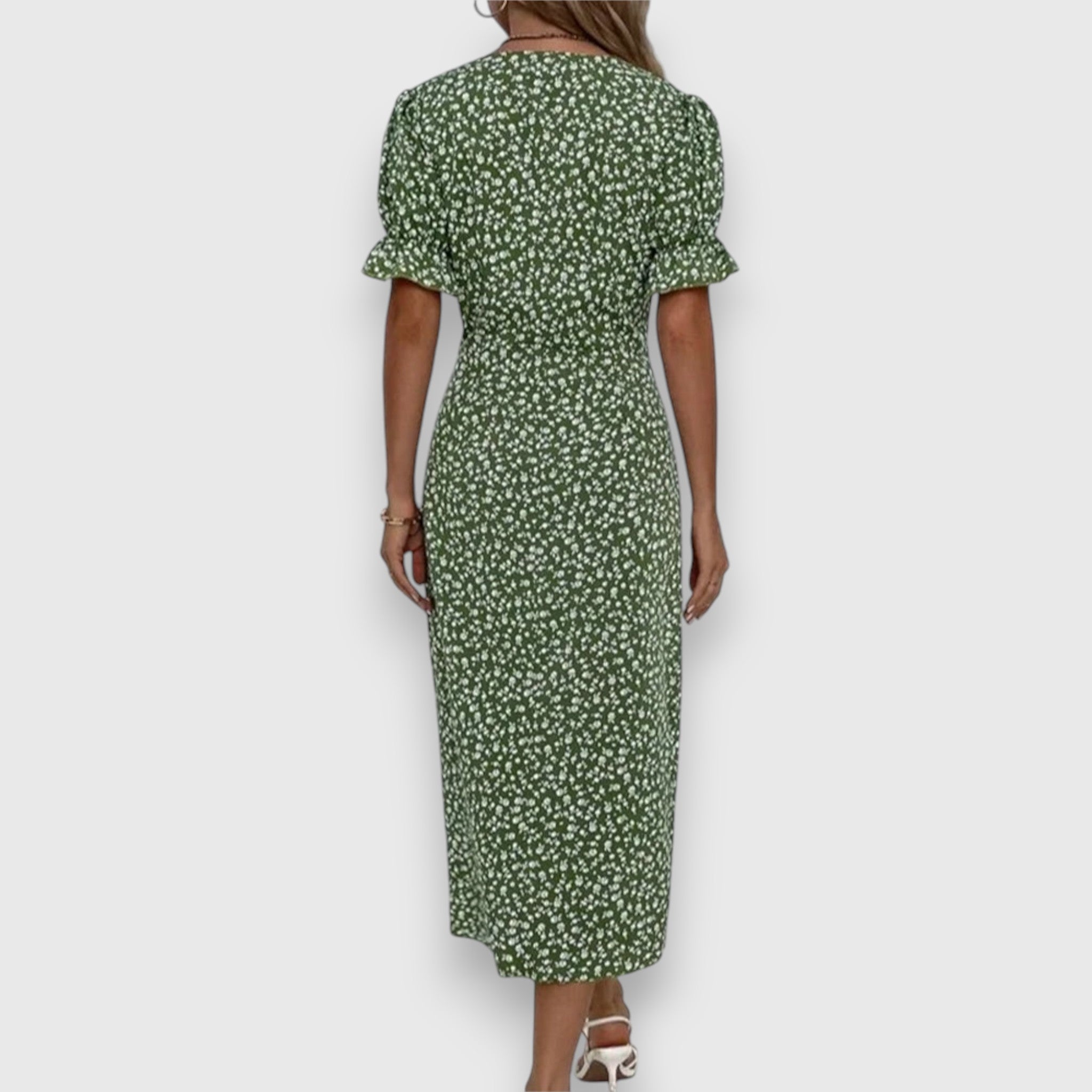 Birgitta | Elegantti Kukallinen Mekko