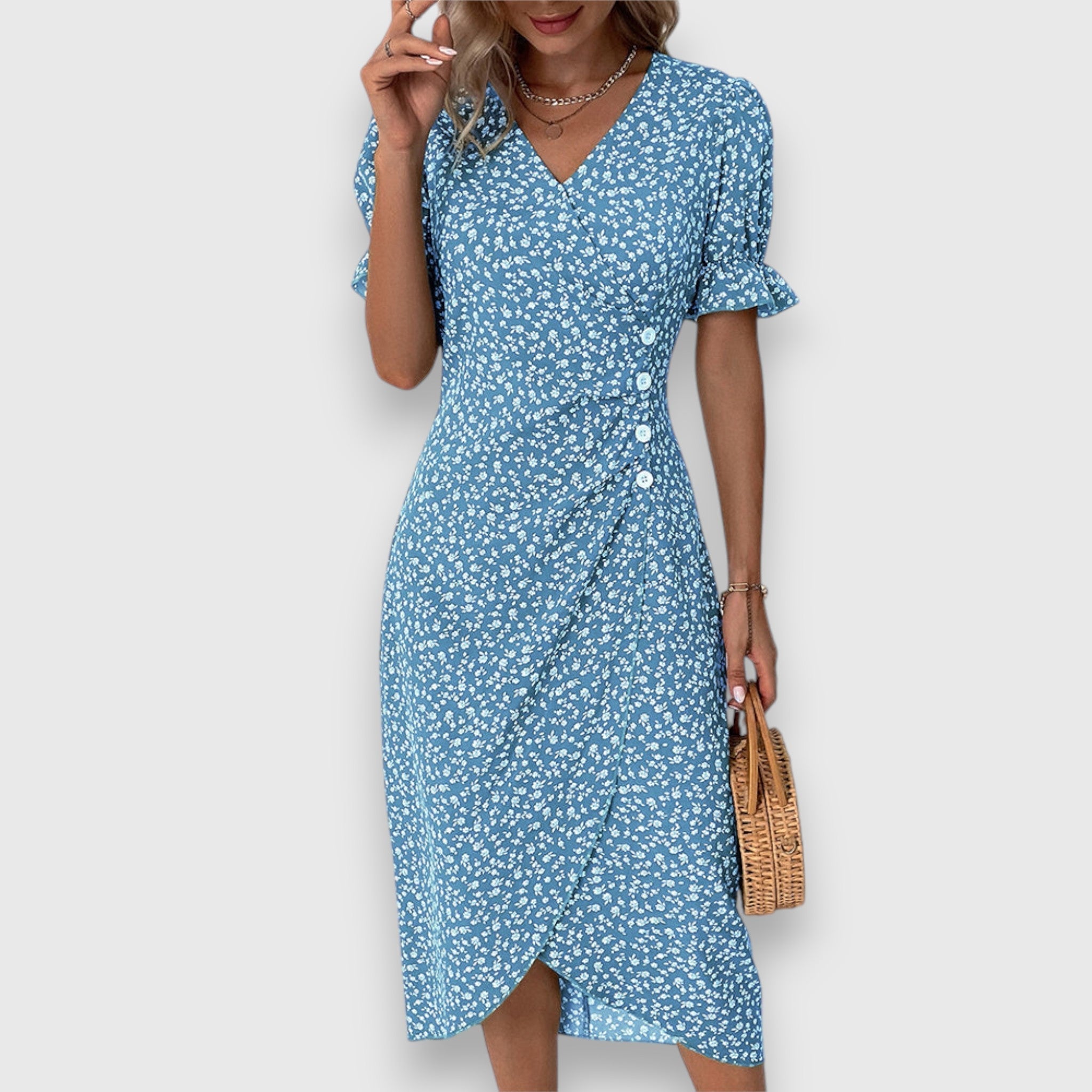 Birgitta | Elegantti Kukallinen Mekko