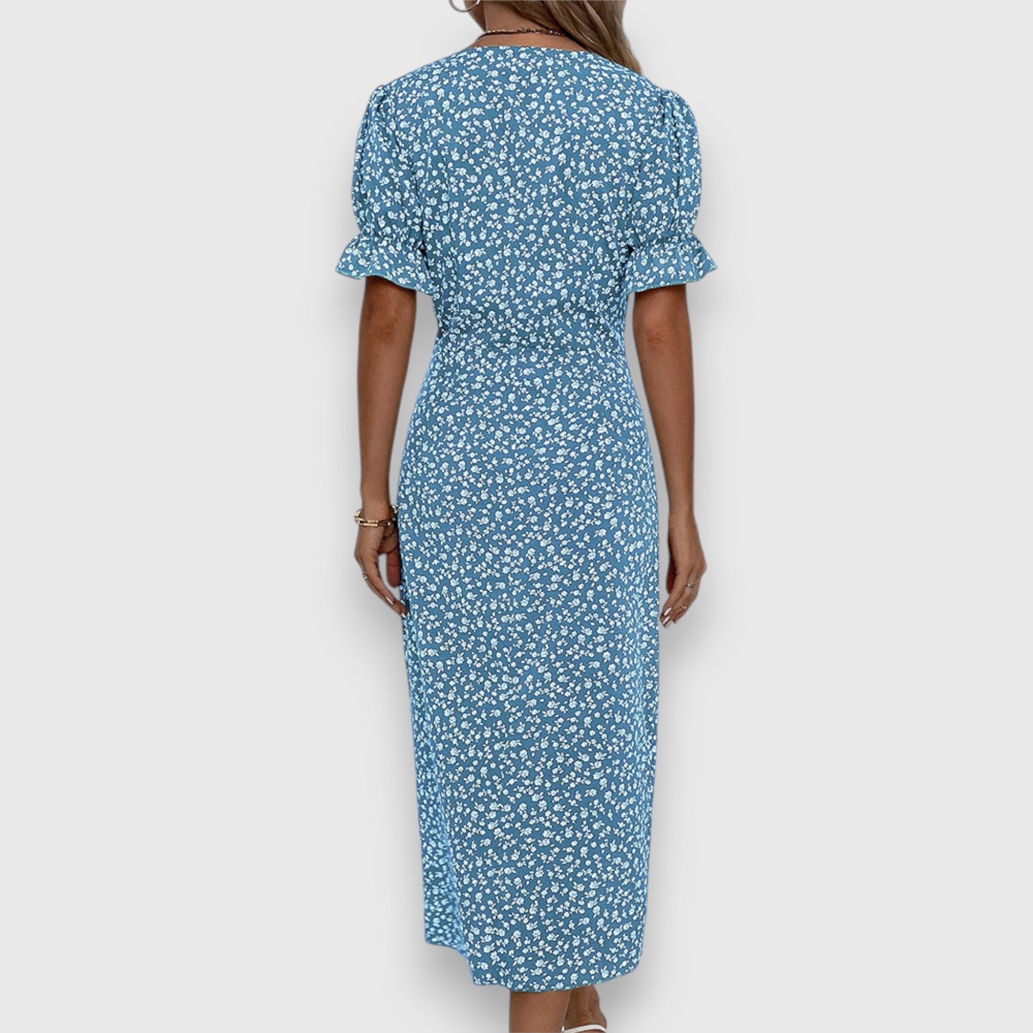 Birgitta | Elegantti Kukallinen Mekko