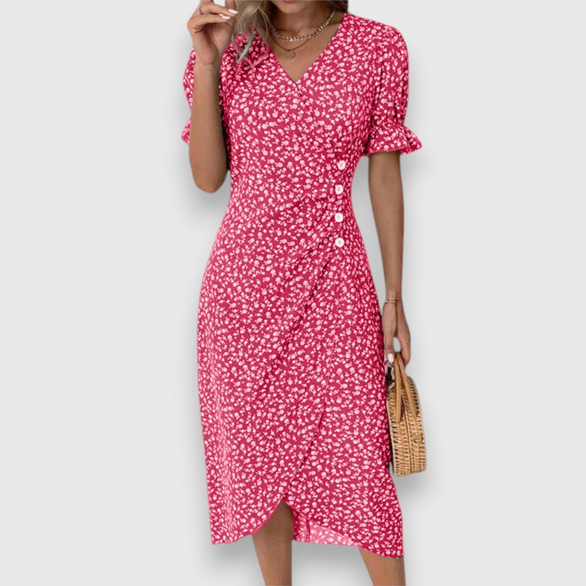 Birgitta | Elegantti Kukallinen Mekko