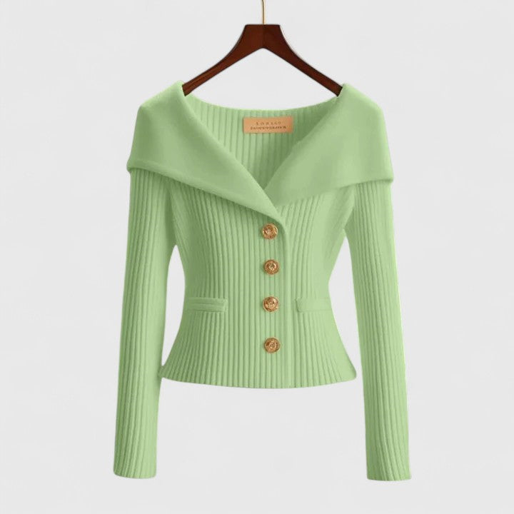 Birgitta | Elegantti Neuletakki
