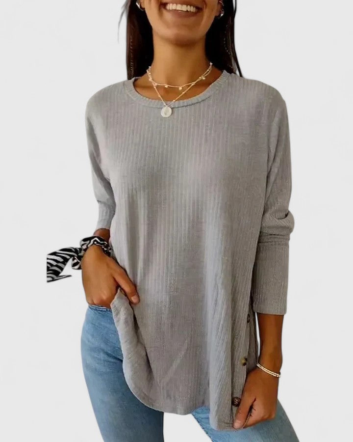 Birgitta | Tyylikäs Crew Top