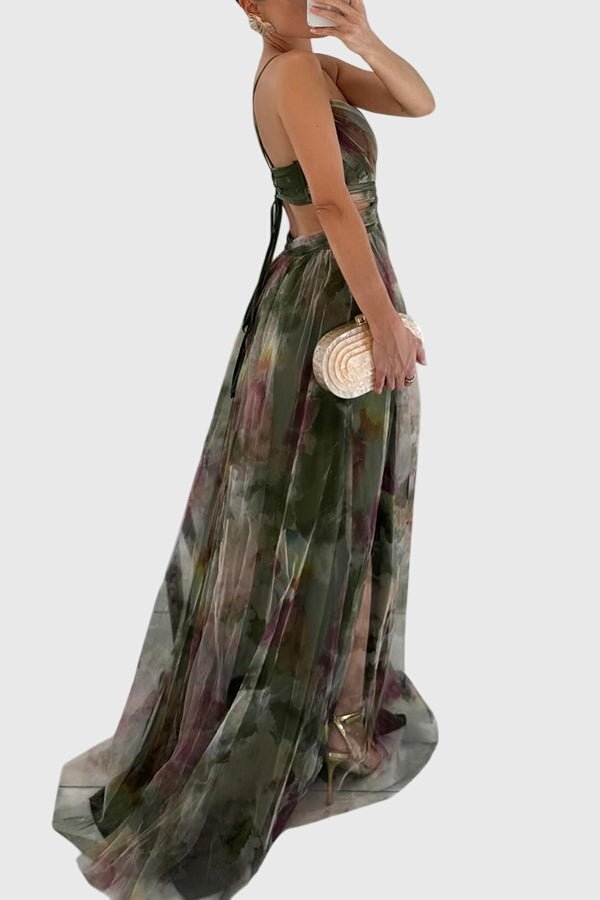 Birgitta | Kukallinen Maxi Mekko