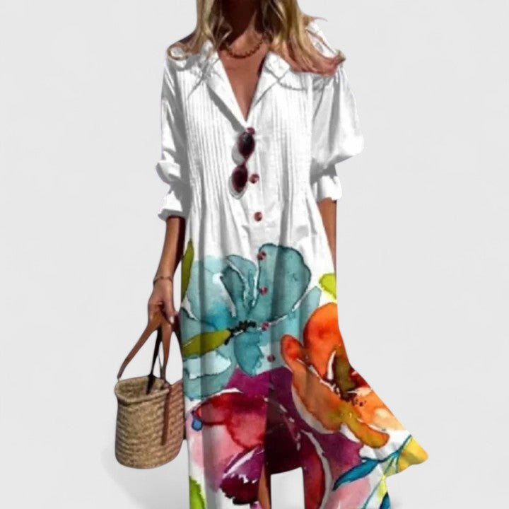 Birgitta | Elegantti Boho Mekko
