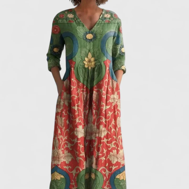 Birgitta | Tyylikäs Midi Mekko