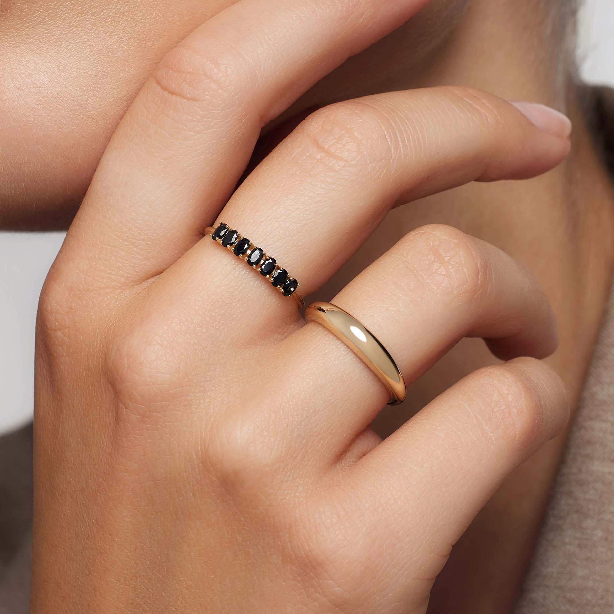 Birgitta | Velerianne Kiinteä Sormus 14k Kulta