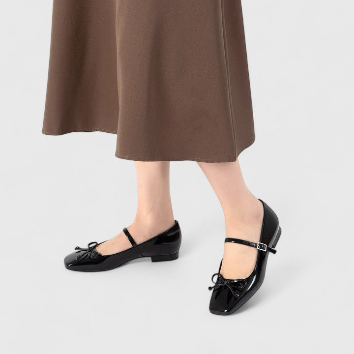 Birgitta | Ortopediset Neliönmuotoiset Ballerinat