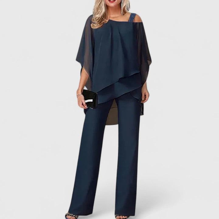 Birgitta | Elegantti Kahden Osan Housusetti