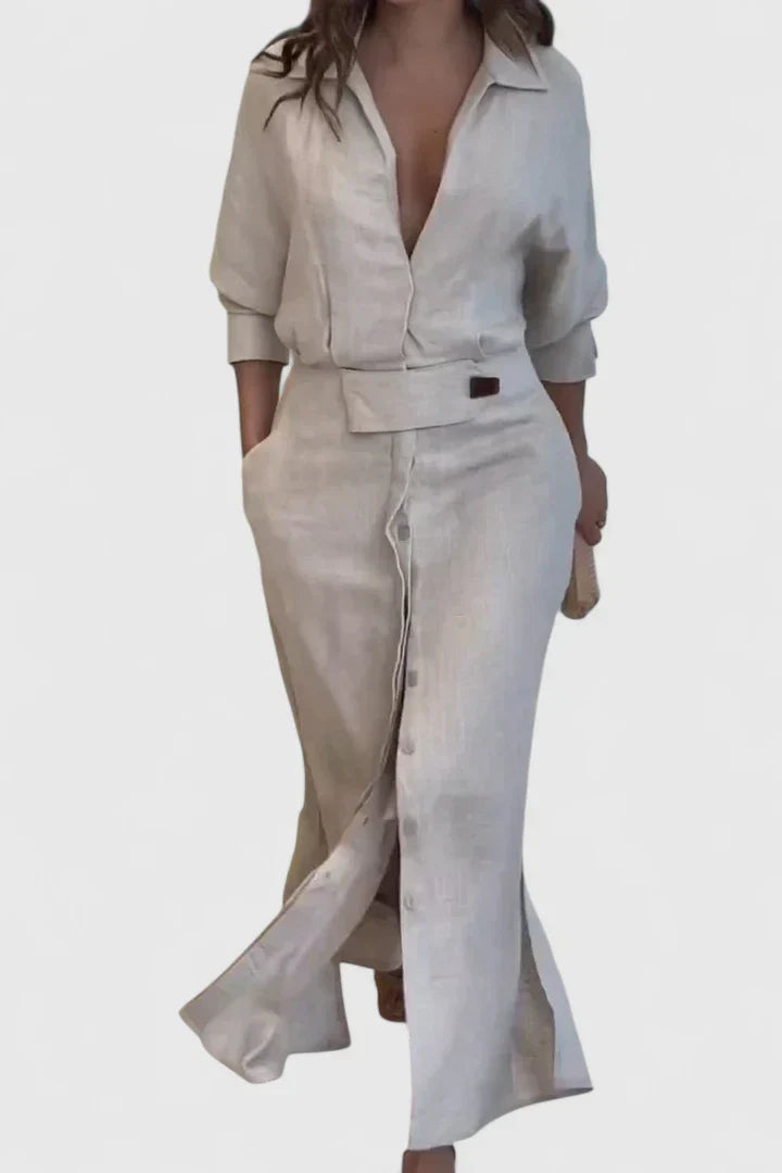 Birgitta | Elegantti Maxi Mekko