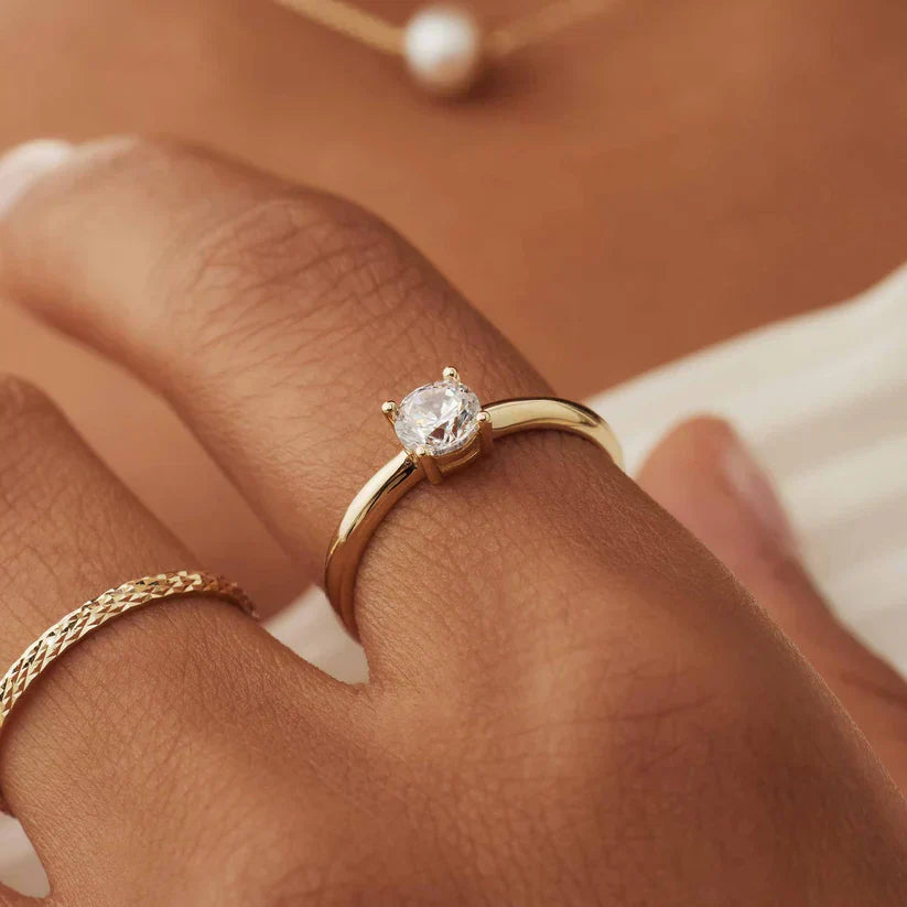 Birgitta | Sormus 18k Kulta