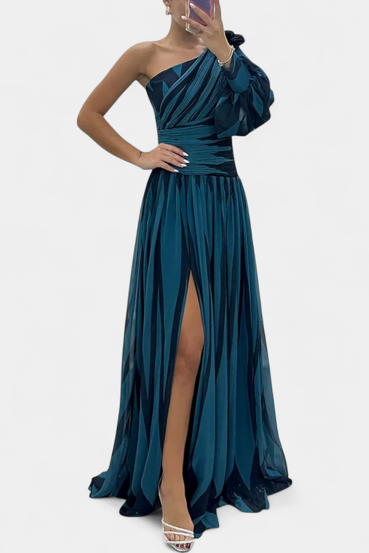 Birgitta | Tyylikäs Maxi Mekko