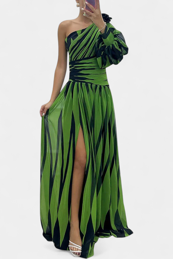 Birgitta | Tyylikäs Maxi Mekko