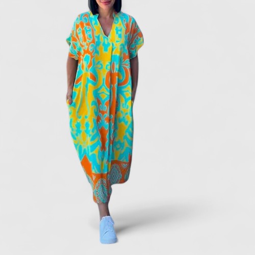 Birgitta | Hienostunut Kukallinen Mekko
