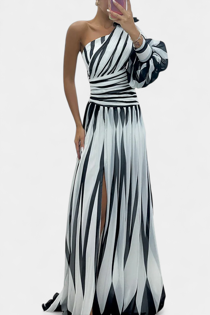 Birgitta | Tyylikäs Maxi Mekko