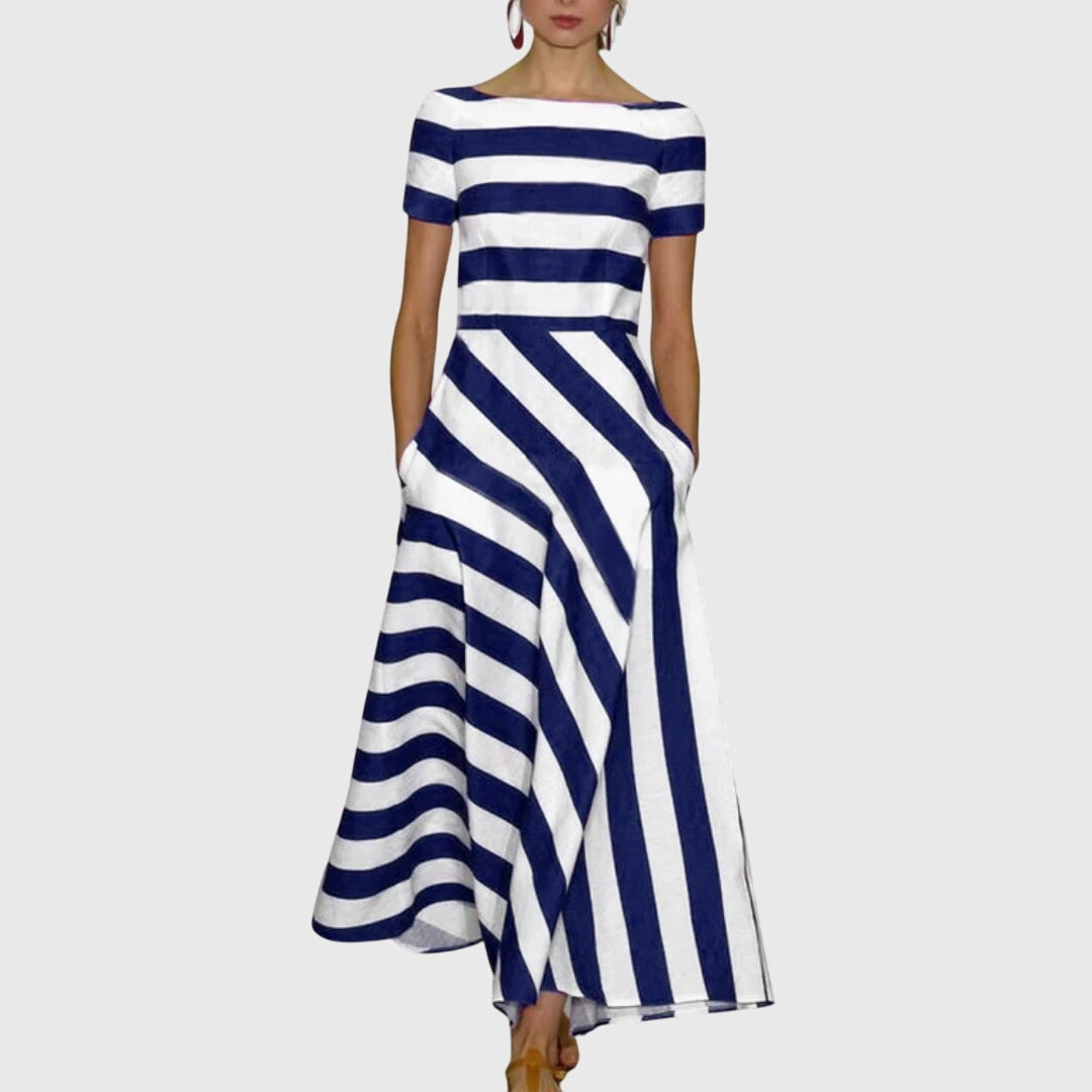 Birgitta | Raidallinen Mekko