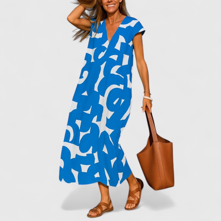 Birgitta | Tyylikäs Maxi-mekko