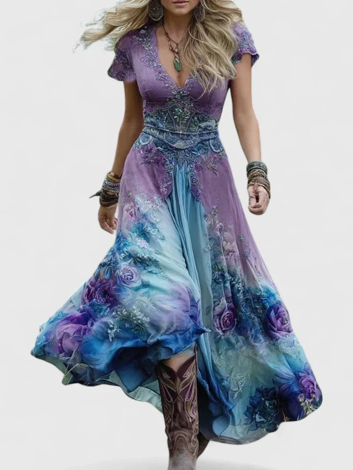 Birgitta | Elegantti Maxi Mekko
