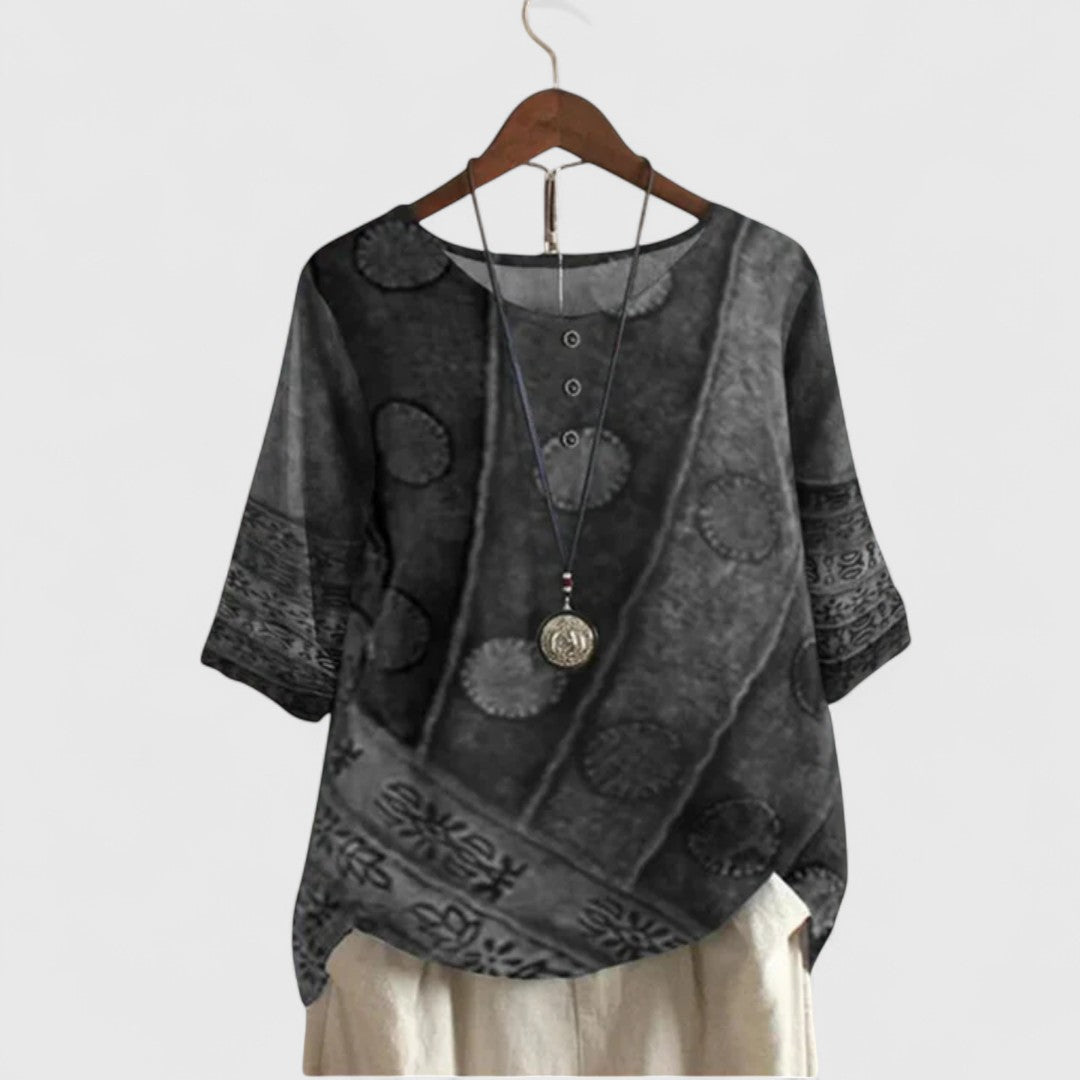 Birgitta | Elegantti Boho-paita