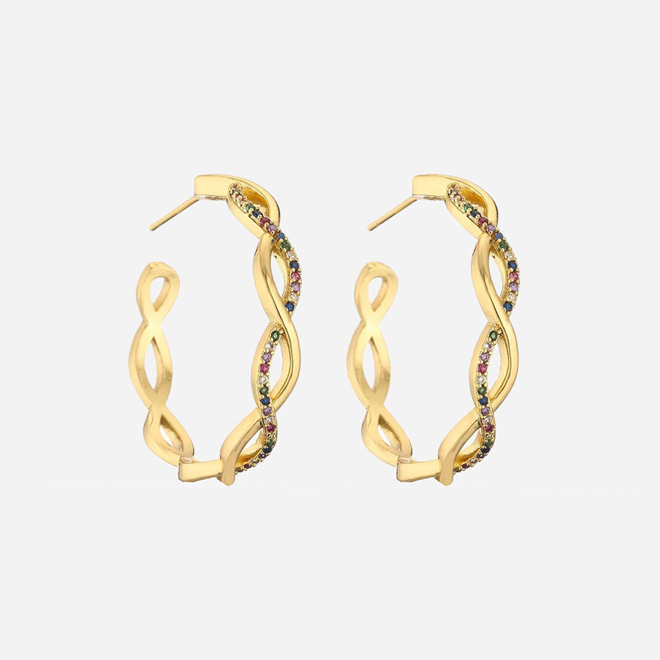 Birgitta | Aalto Korvakorut 18K Kulta