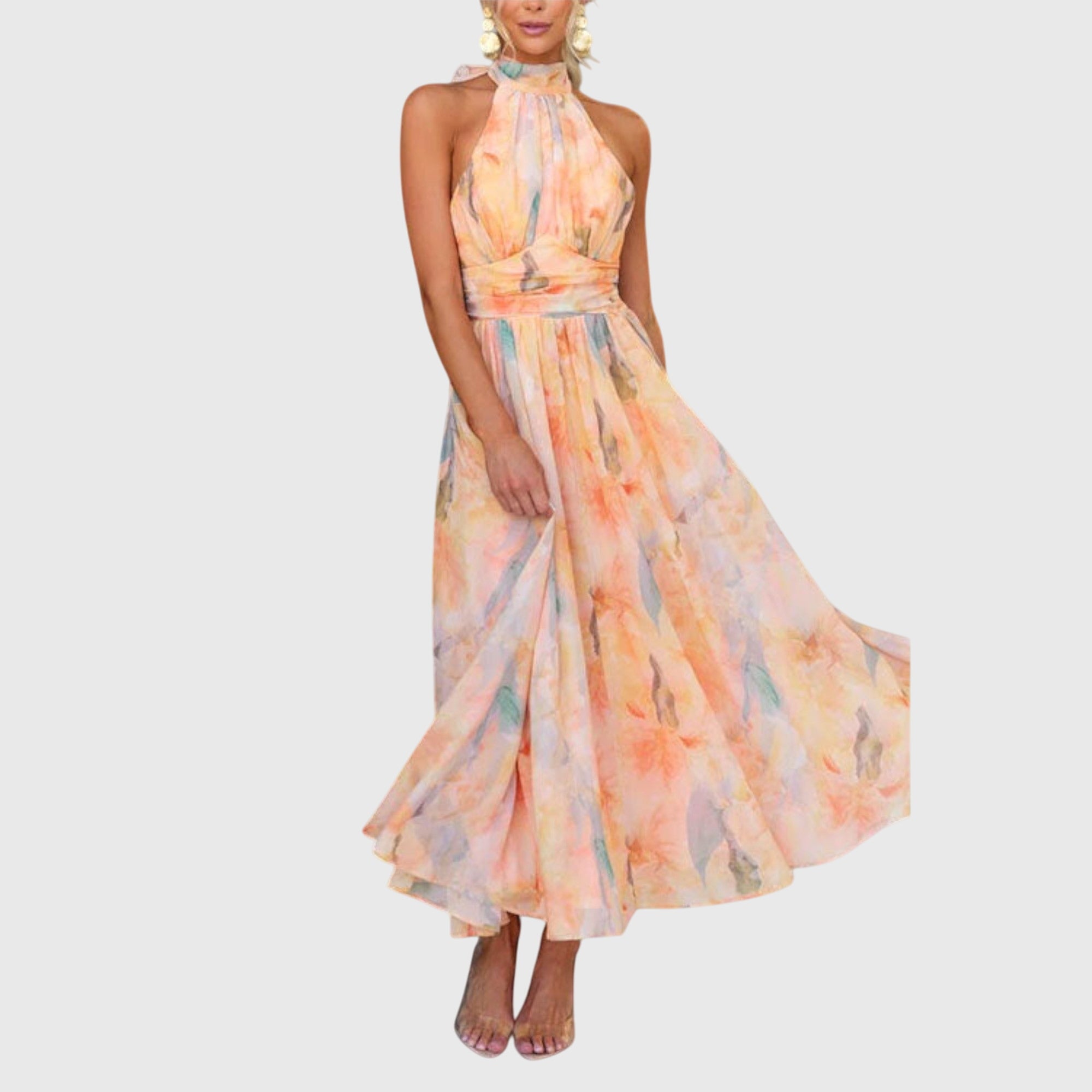 Birgitta | Halter Maxi Mekko