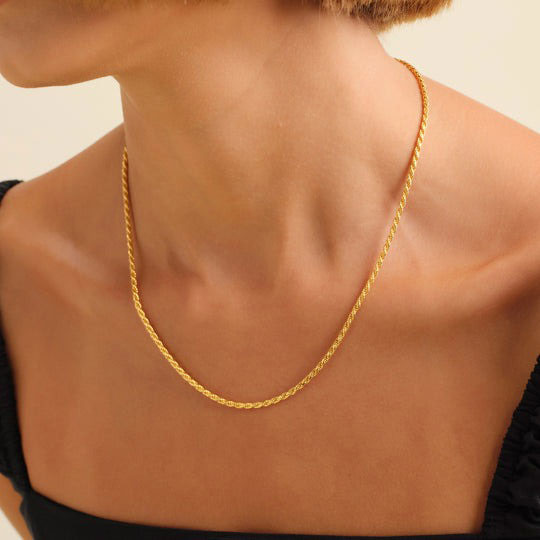Birgitta | Köysiketju 18K Kulta