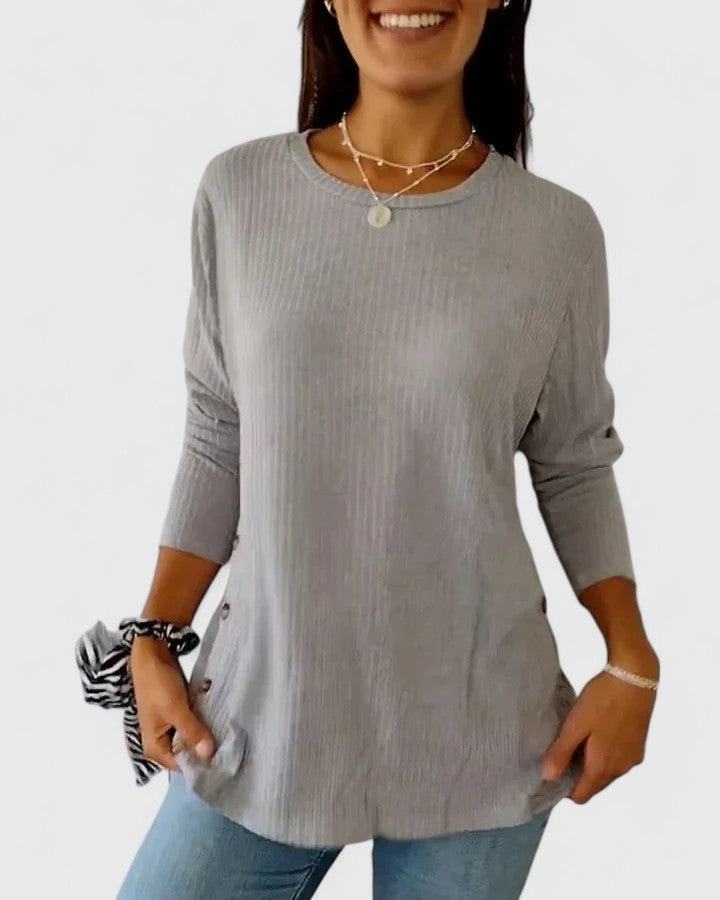 Birgitta | Tyylikäs Crew Top