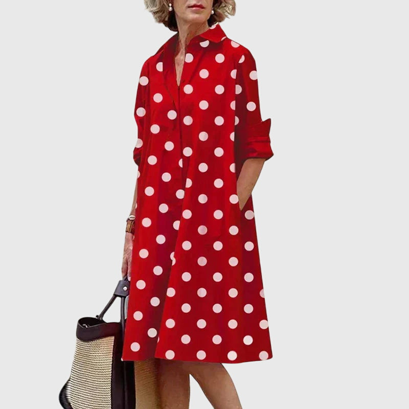 Birgitta | Tyylikäs Mekko Taskuilla