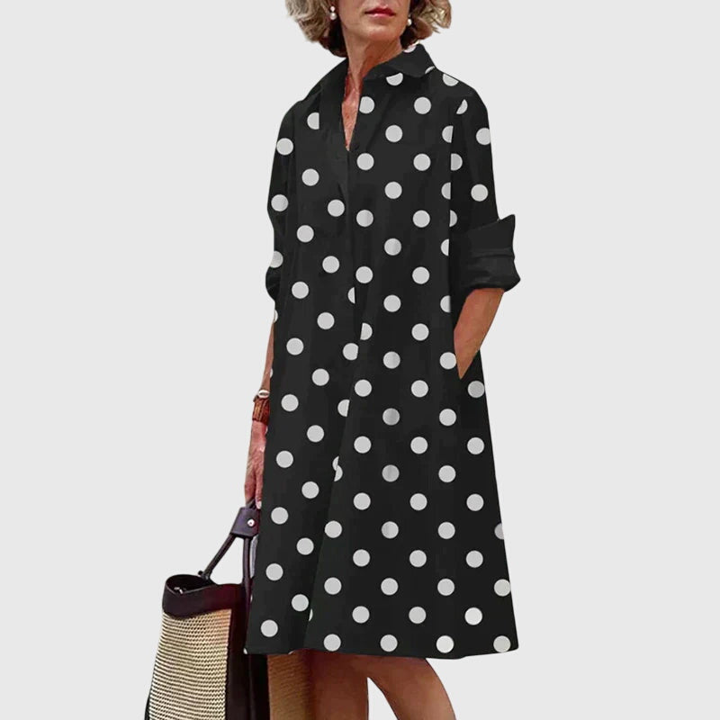Birgitta | Tyylikäs Mekko Taskuilla