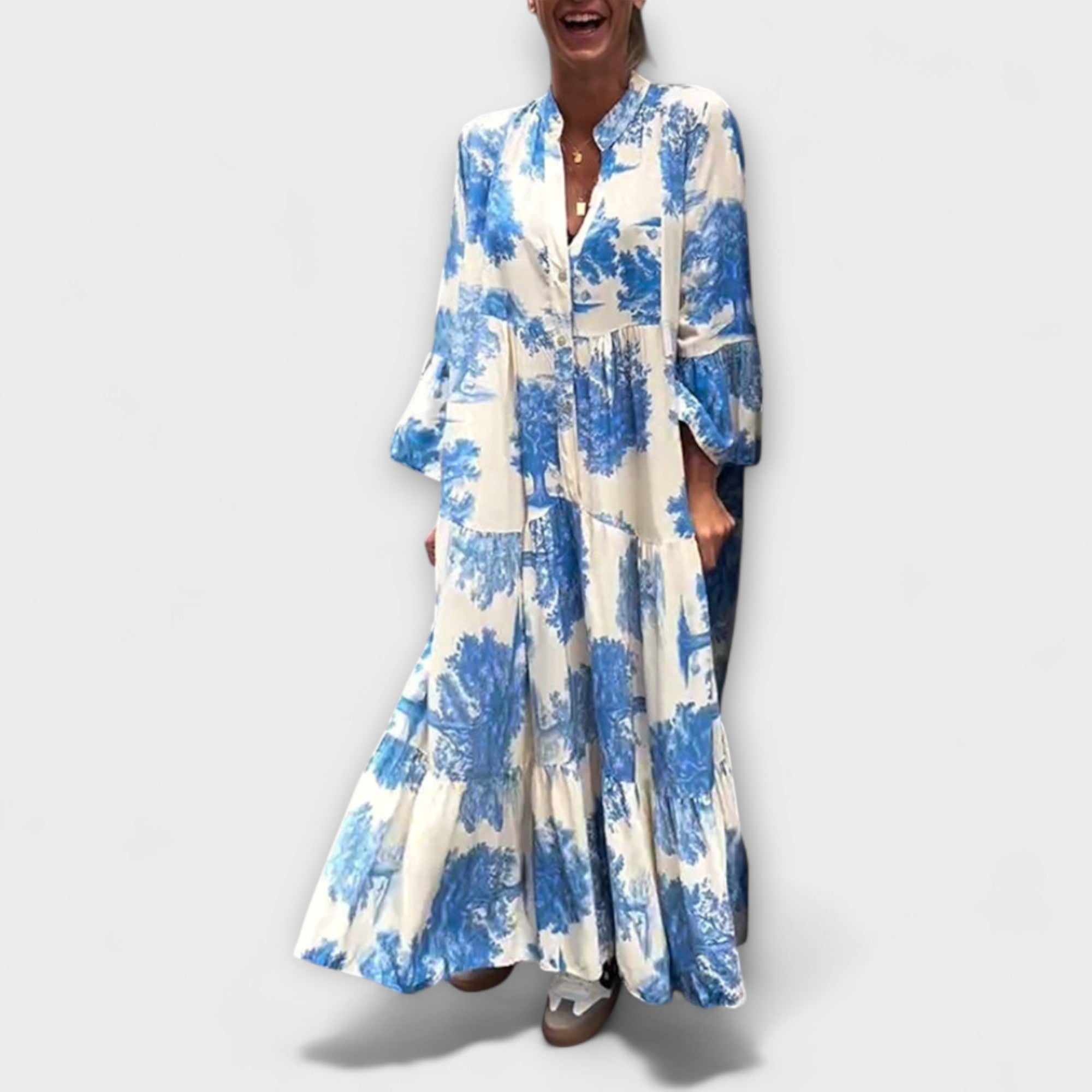 Birgitta | Elegantti Maxi Mekko
