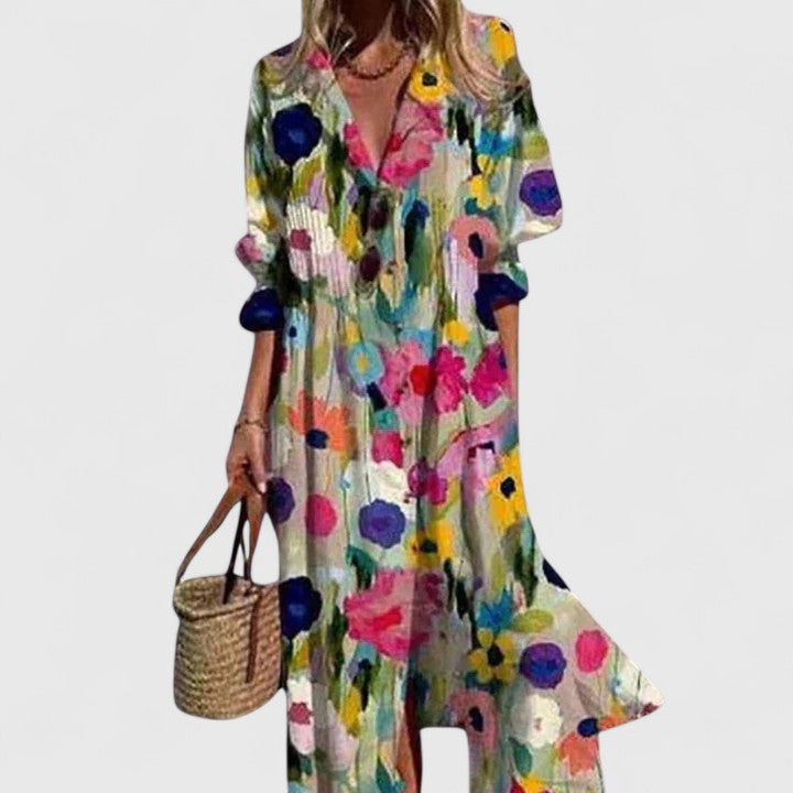 Birgitta | Elegantti Boho Mekko