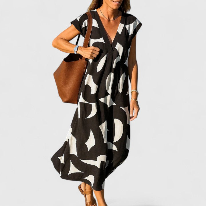 Birgitta | Tyylikäs Maxi-mekko
