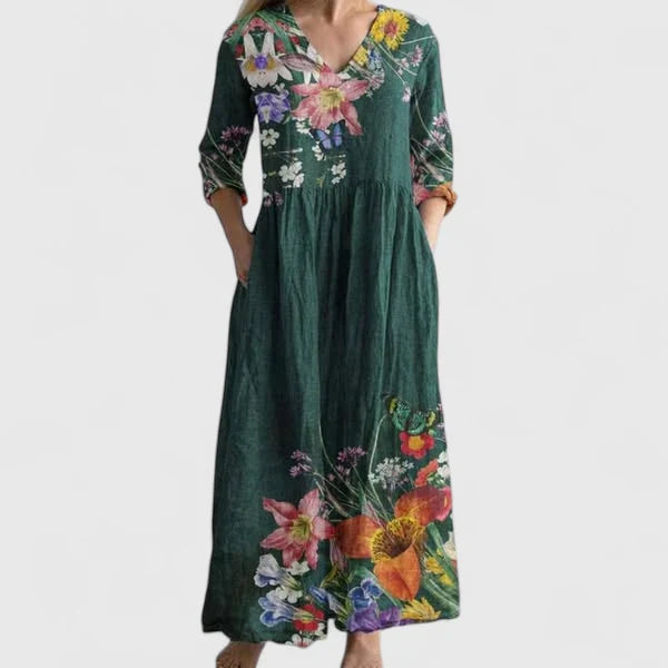 Birgitta | Tyylikäs Midi Mekko