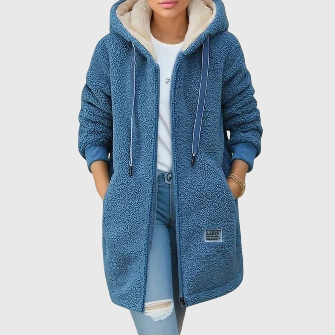 Birgitta | Naisten fleece-takki – Tyylikkyyttä ja lämpöä kylmiin päiviin