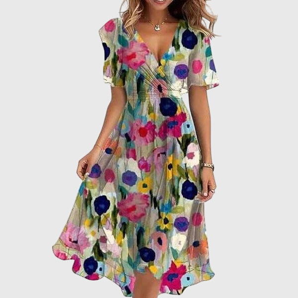 Birgitta | Tyylikäs Midi Mekko