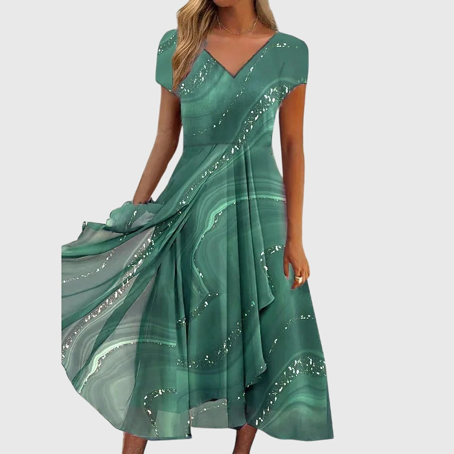 Birgitta | Voollinen Midi Mekko