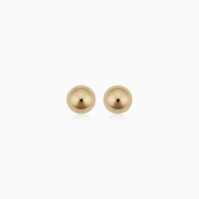 Birgitta | Pyöreät Korvakorut 18K Kultaa