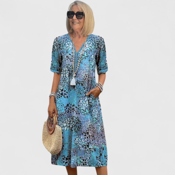 Birgitta | Tyylikäs Midi Mekko