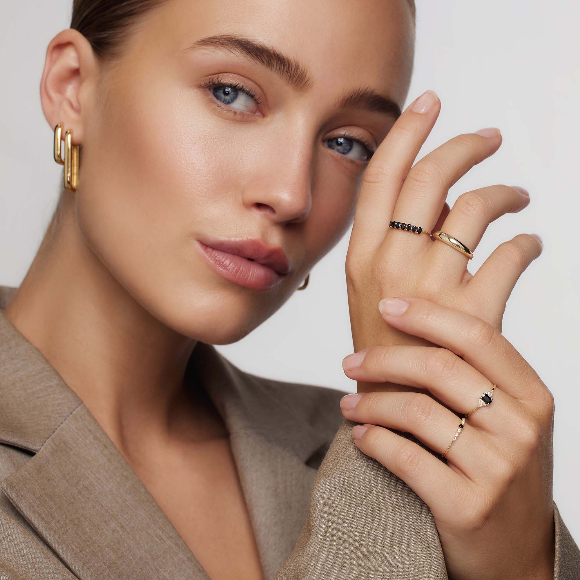 Birgitta | Velerianne Kiinteä Sormus 14k Kulta