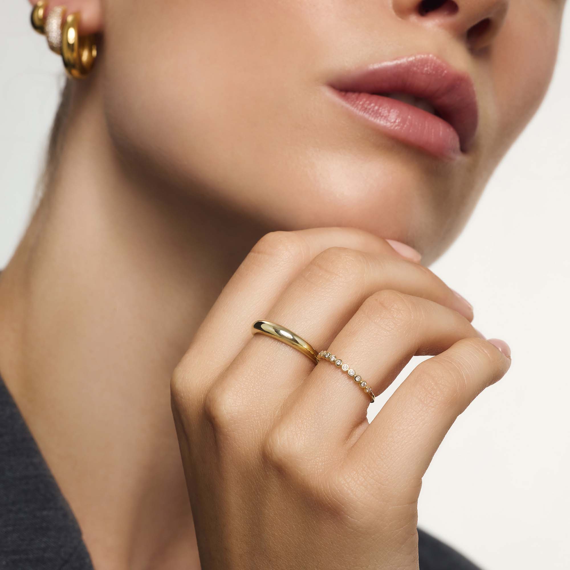 Birgitta | Timanttisormus 18K Kultaa