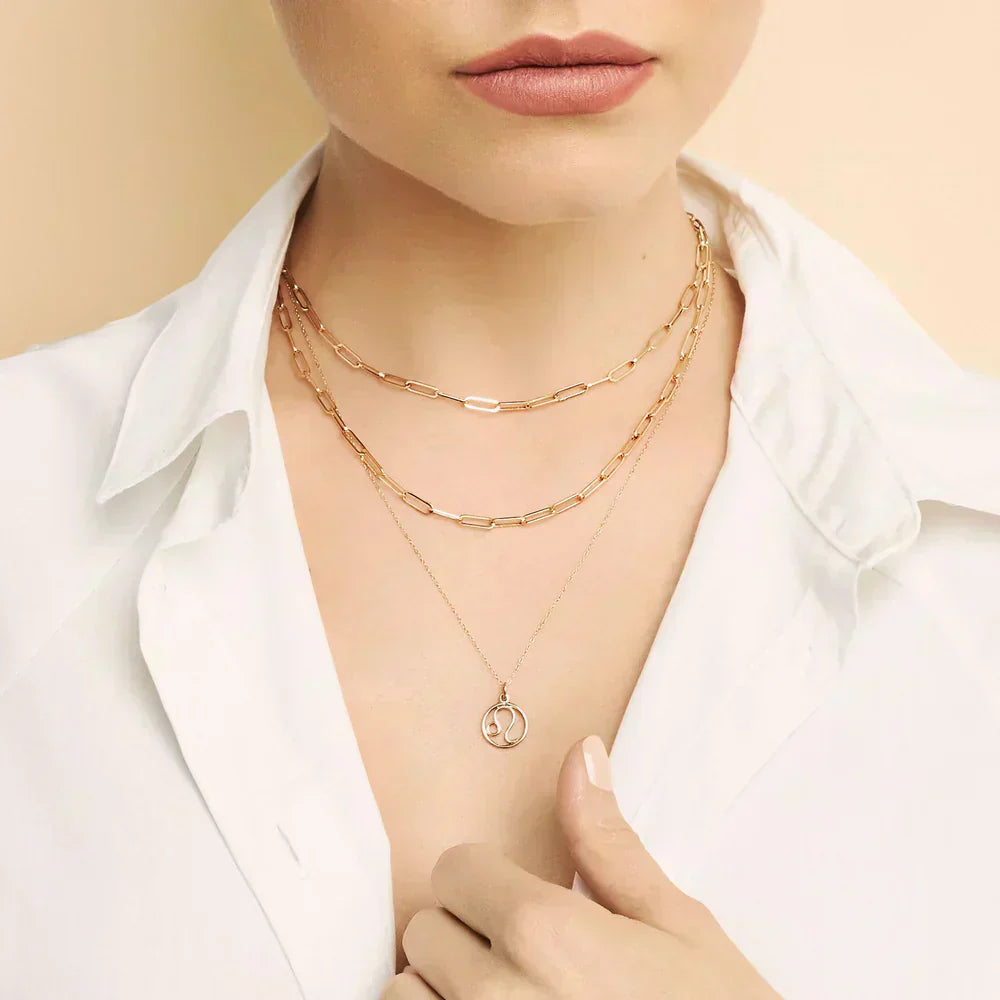 Birgitta | Horoskooppimerkki Kaulakoru 18k Kulta