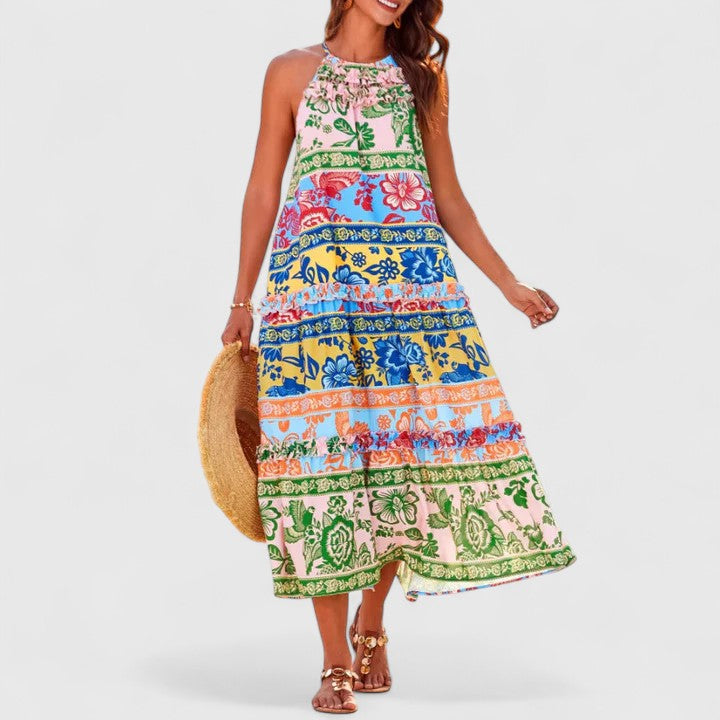 Birgitta | Tyylikäs Boho-mekko