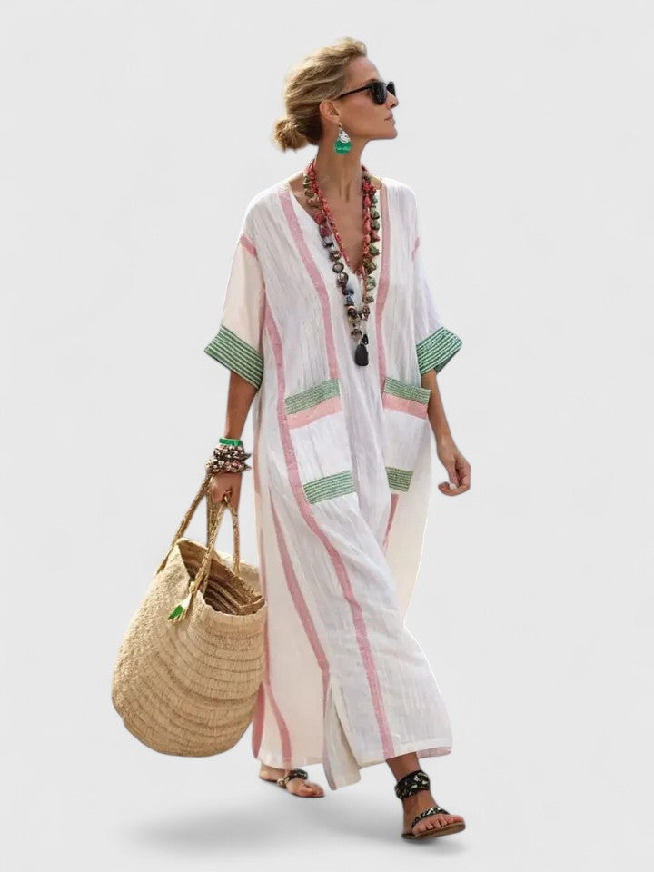 Birgitta | Tyylikäs Maxi Mekko
