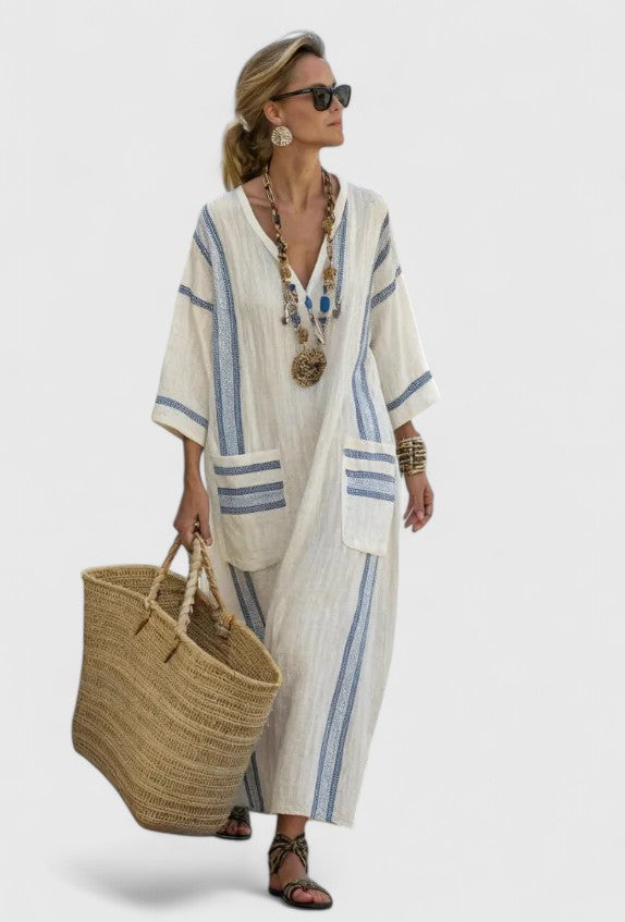 Birgitta | Tyylikäs Maxi Mekko