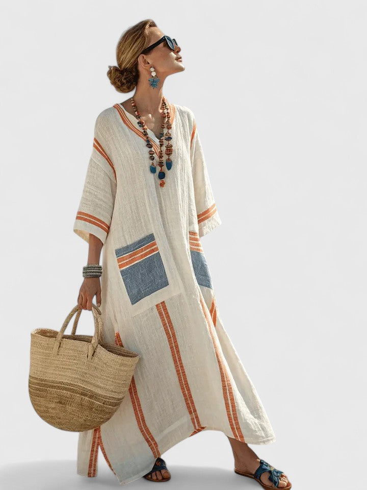 Birgitta | Tyylikäs Maxi Mekko