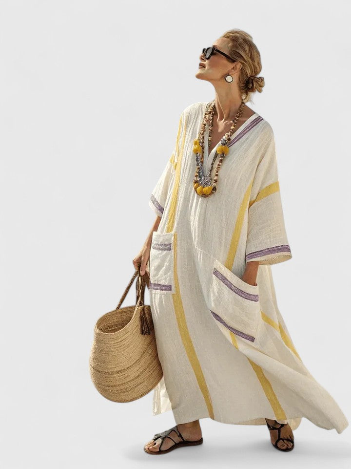 Birgitta | Tyylikäs Maxi Mekko