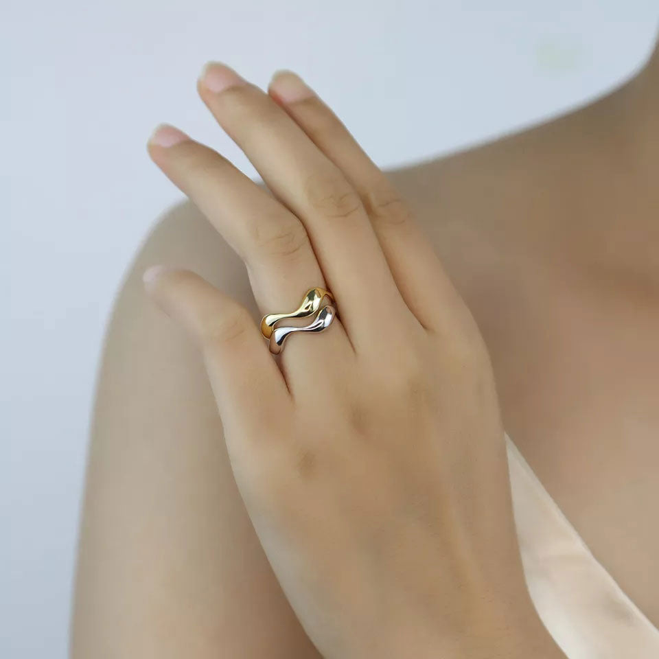 Birgitta | Aalto Sormus 18K Kulta