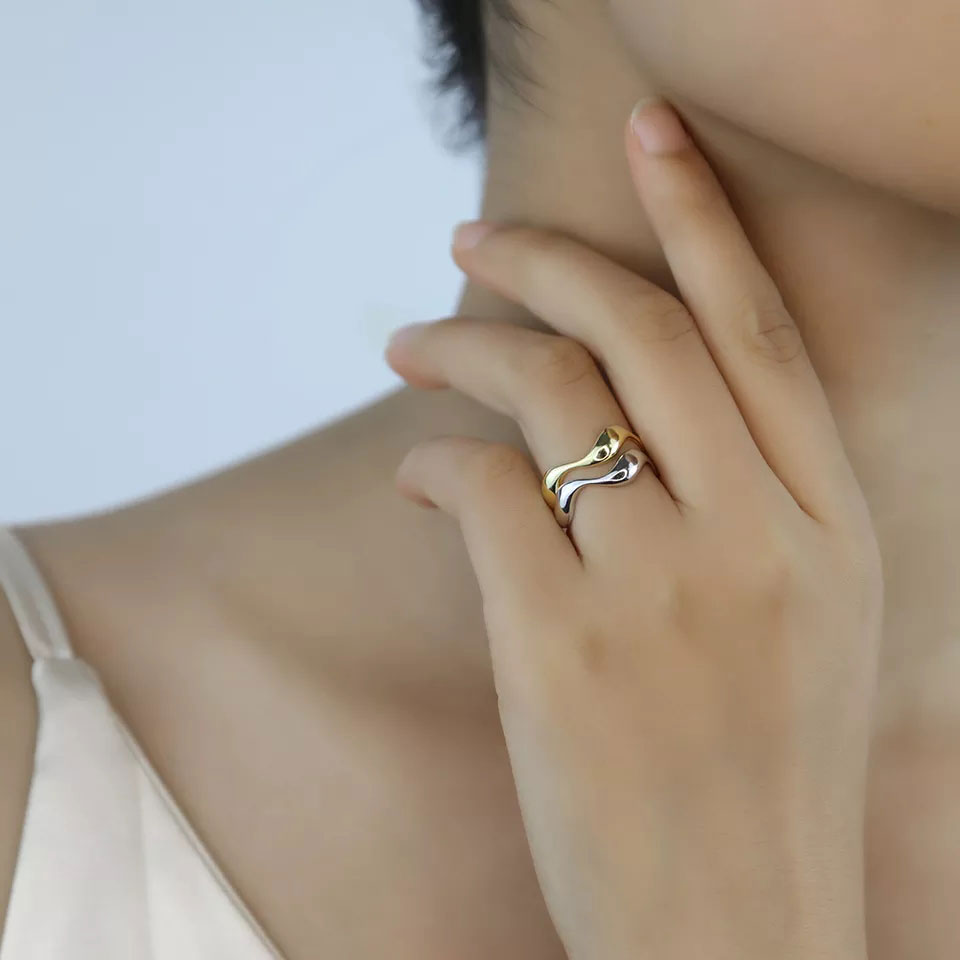 Birgitta | Aalto Sormus 18K Kulta