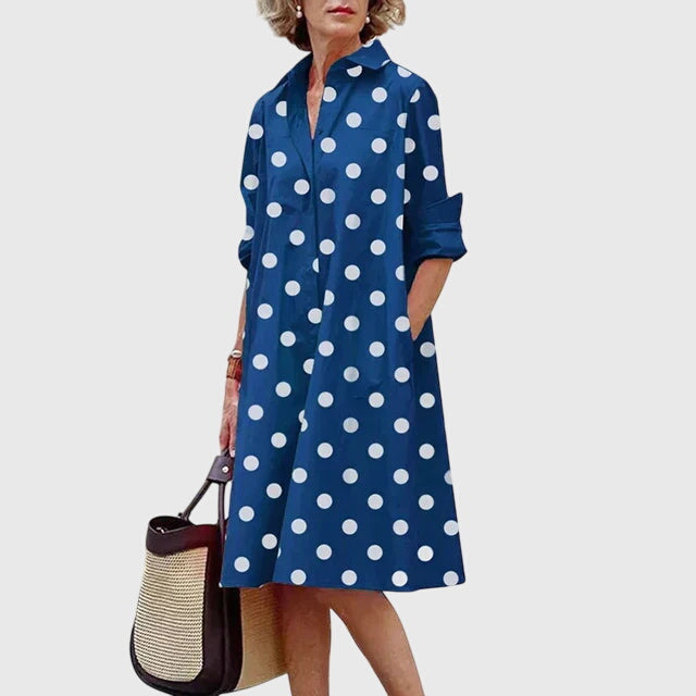 Birgitta | Tyylikäs Mekko Taskuilla