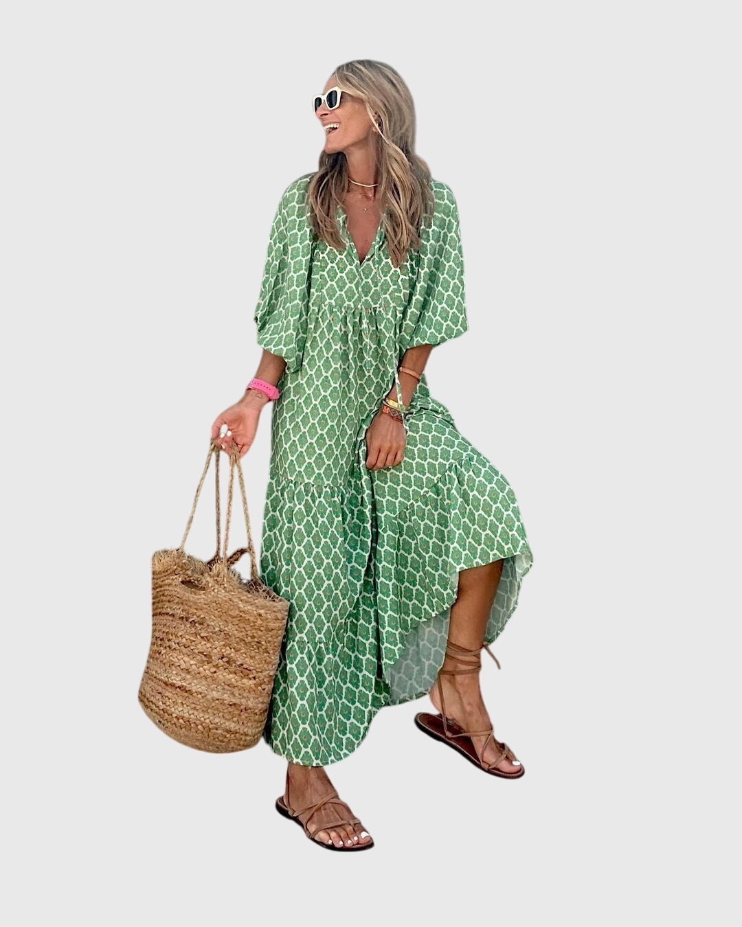 Birgitta | Boho Maxi Mekko