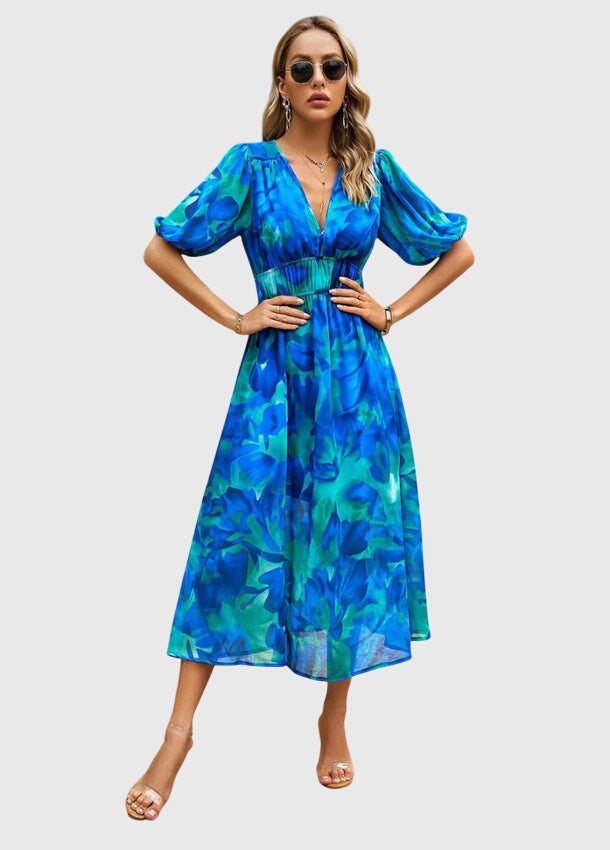 Birgitta | Imarteleva Kukallinen Midi Mekko
